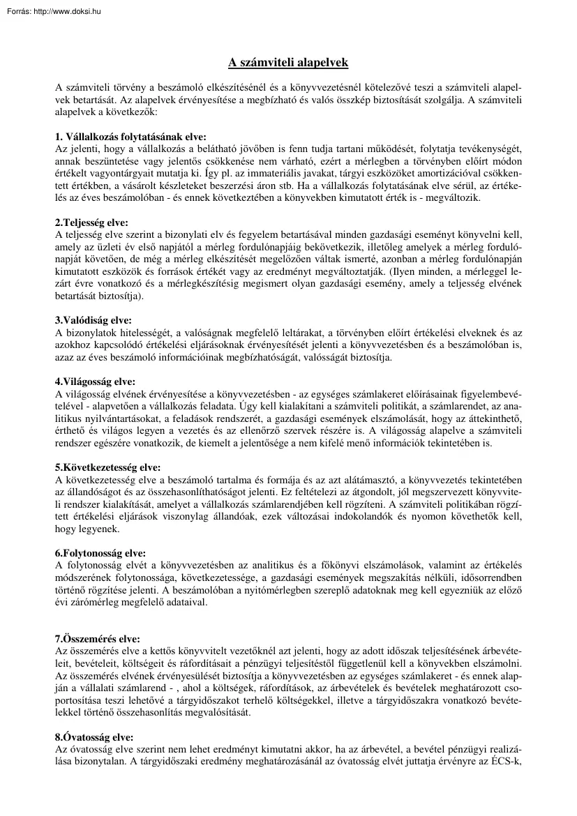 Mérlegképes könyvelő, számvitel és elemzés elmélet