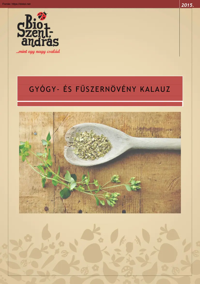 Gyógy- és fűszernövény kalauz