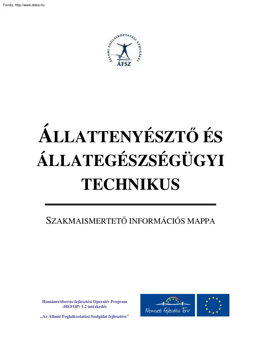 Állattenyésztő és állategészségügyi technikus