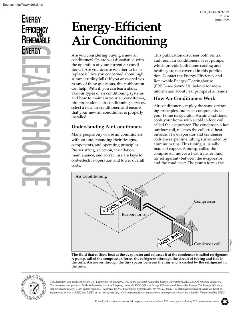 Energy Efficient Air Conditioning