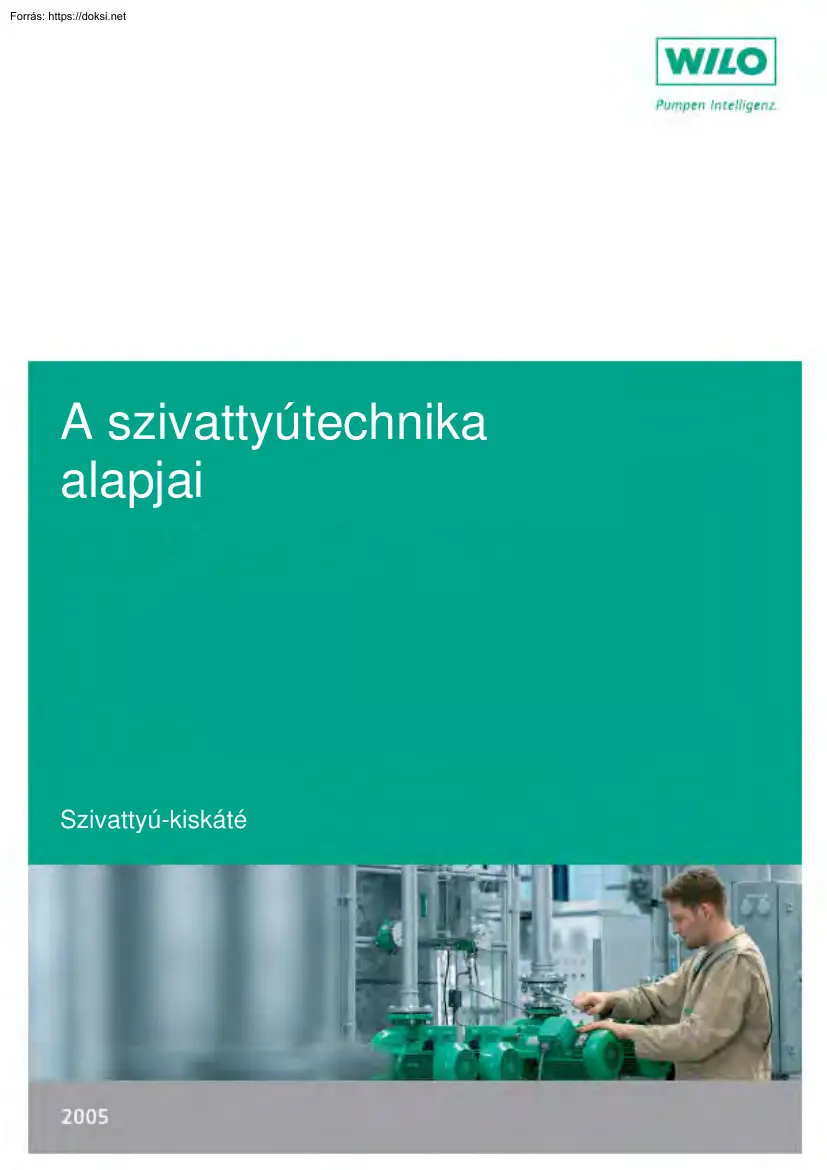 Bognár György - A szivattyútechnika alapjai