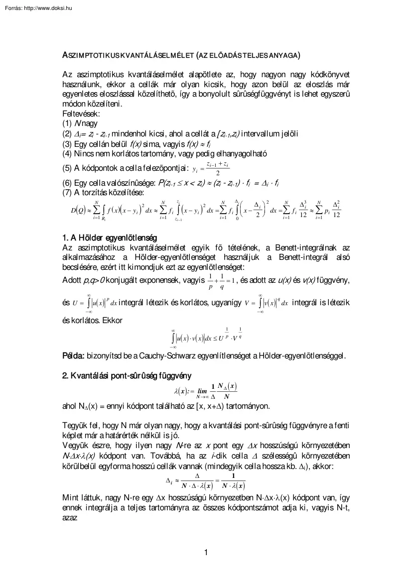 Aszimptotikus kvantáláselmélet