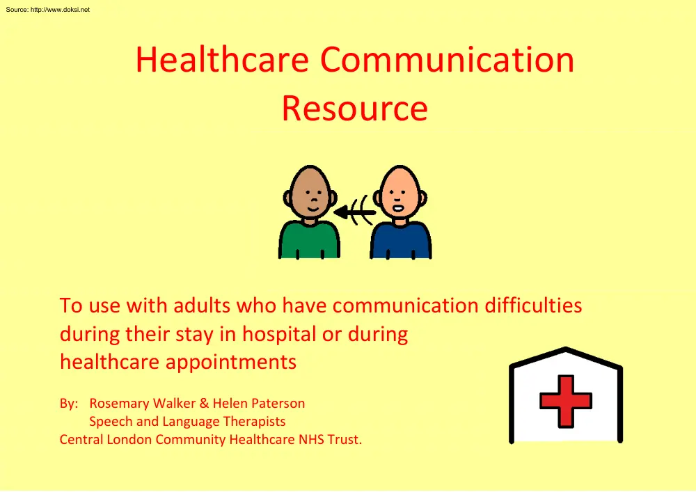Healthcare Communication Resource