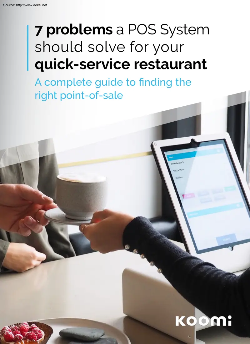 7 Problems a POS System Should Solve for your Quick Service Restaurant