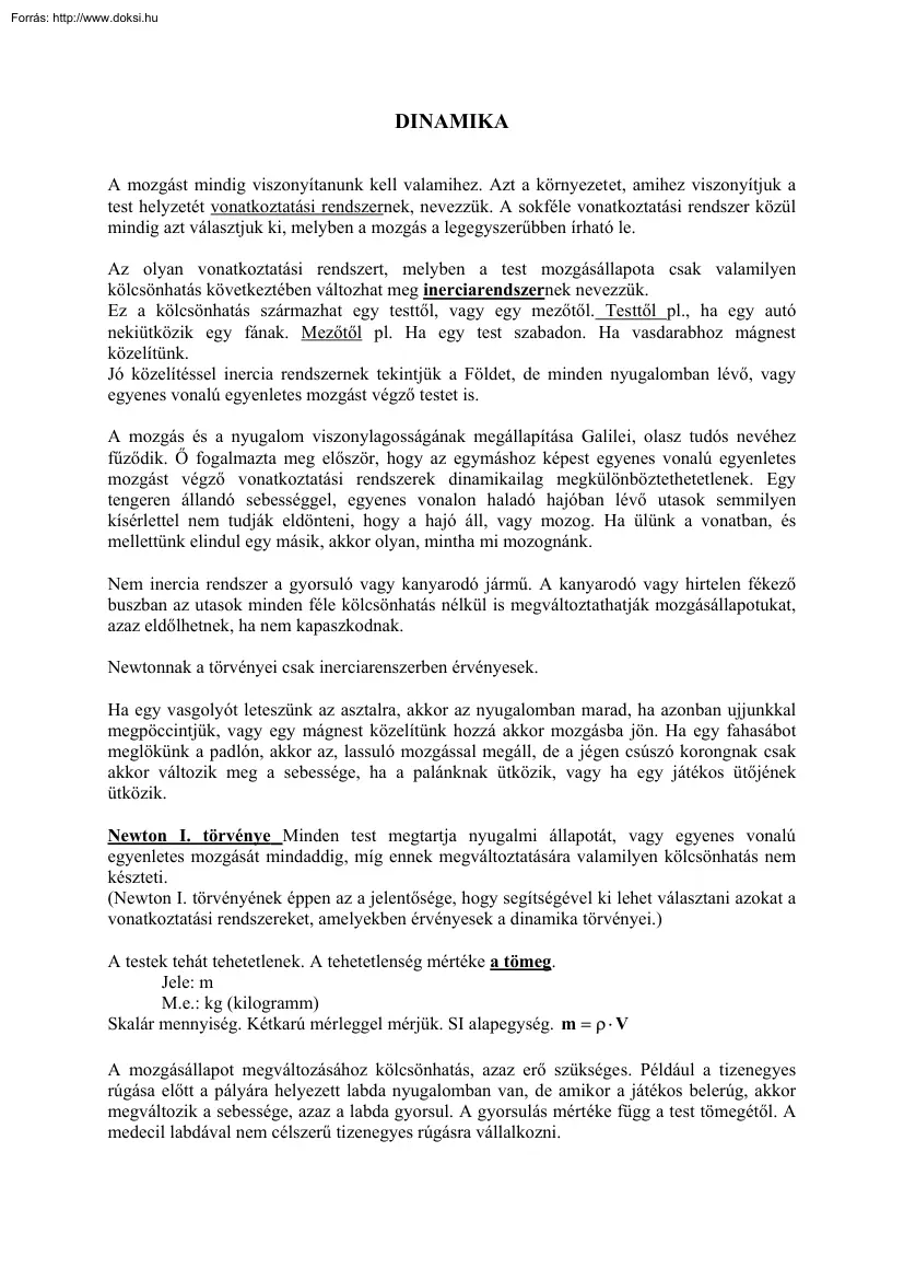 Dinamika