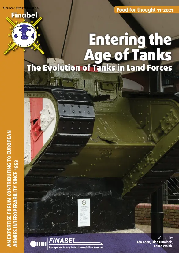 Entering the Age of Tanks, The Evolution of Tanks in Land Forces