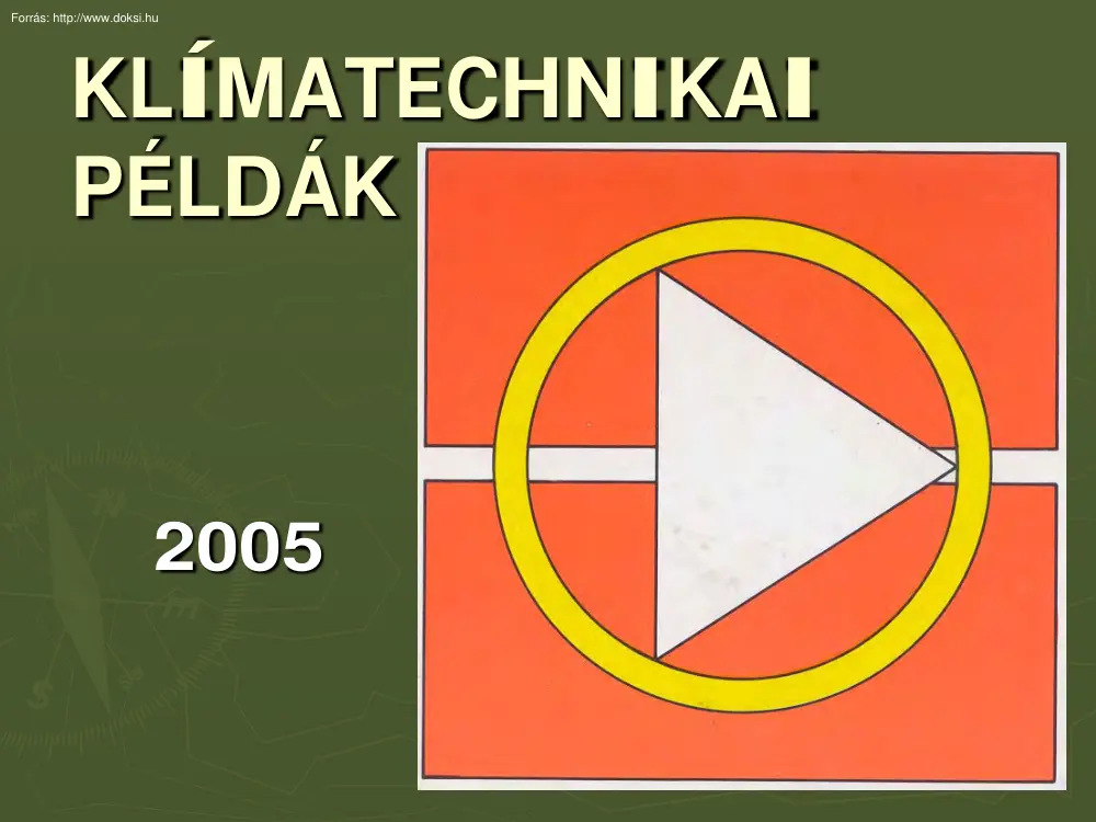 Klímatechnikai példák