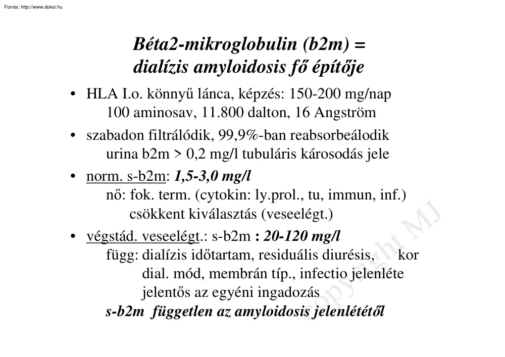 Béta2-mikroglobin