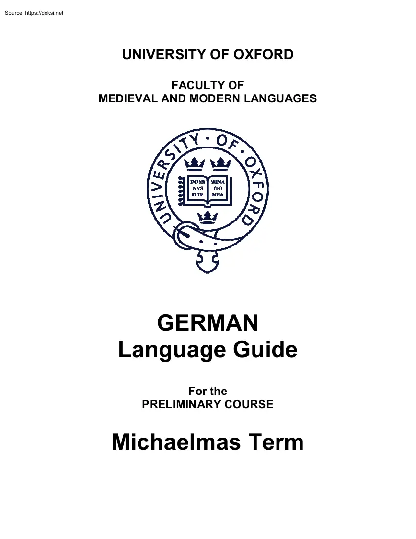 German Language Guide