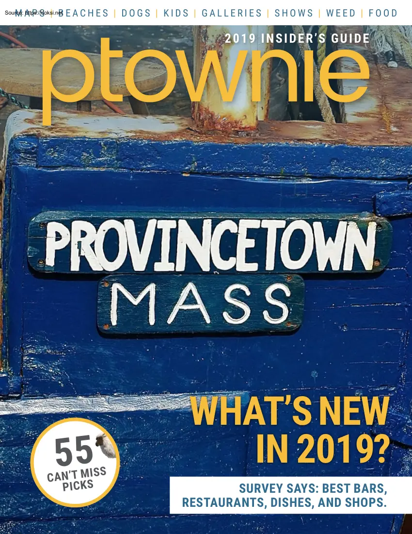 2019 Insiders Guide Ptownie