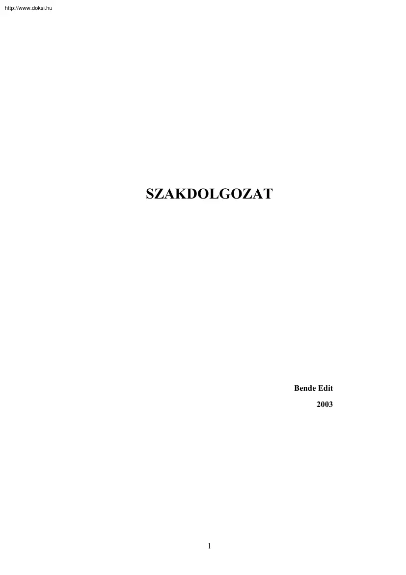 Bende Edit - Érdekérvényesítő szervezeti stratégiák