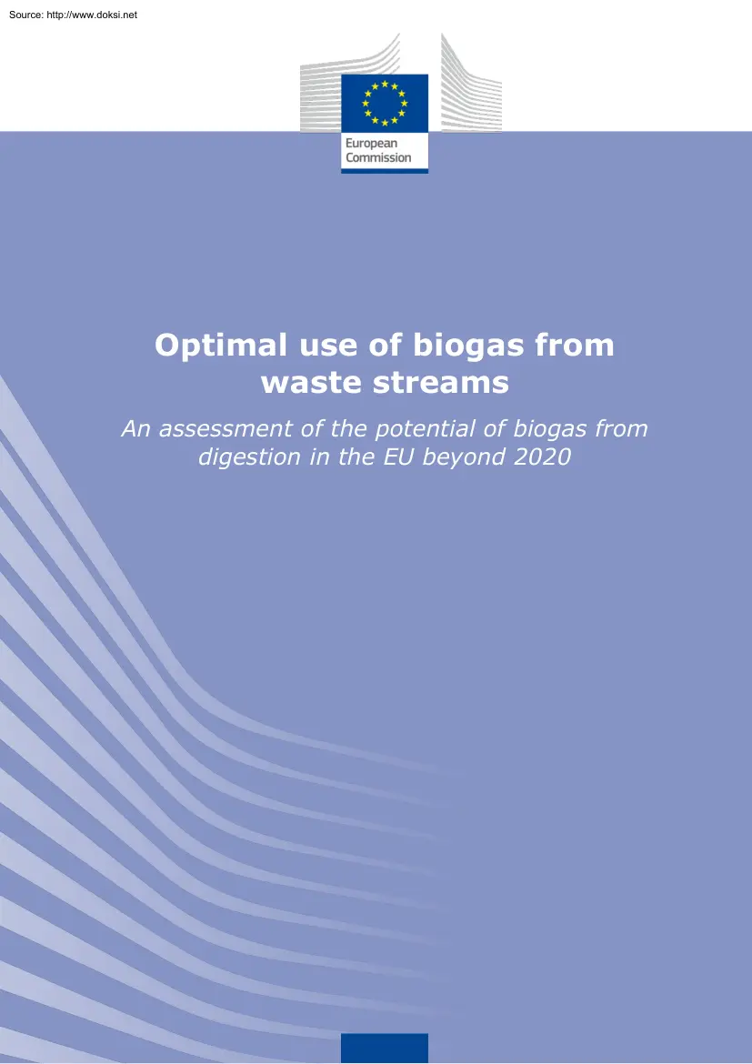 Optimal use of biogas from waste streams