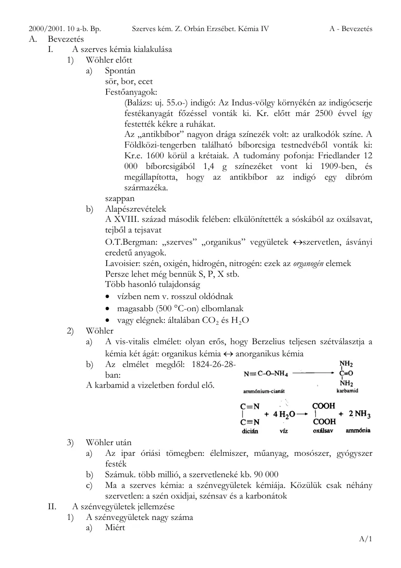 Z. Orbán Erzsébet - Kémia IV, Szénhidrogének