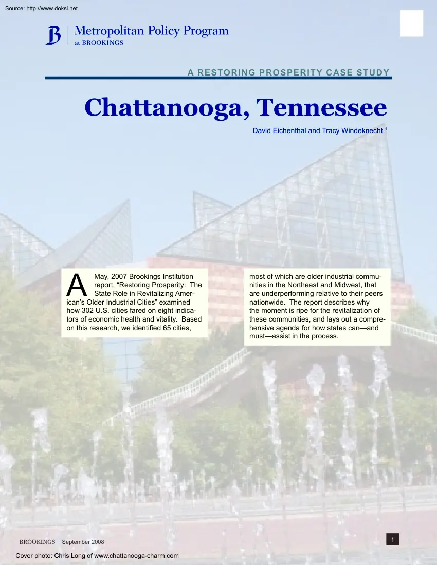 Eichenthal-Windeknecht - Chattanooga, Tennessee