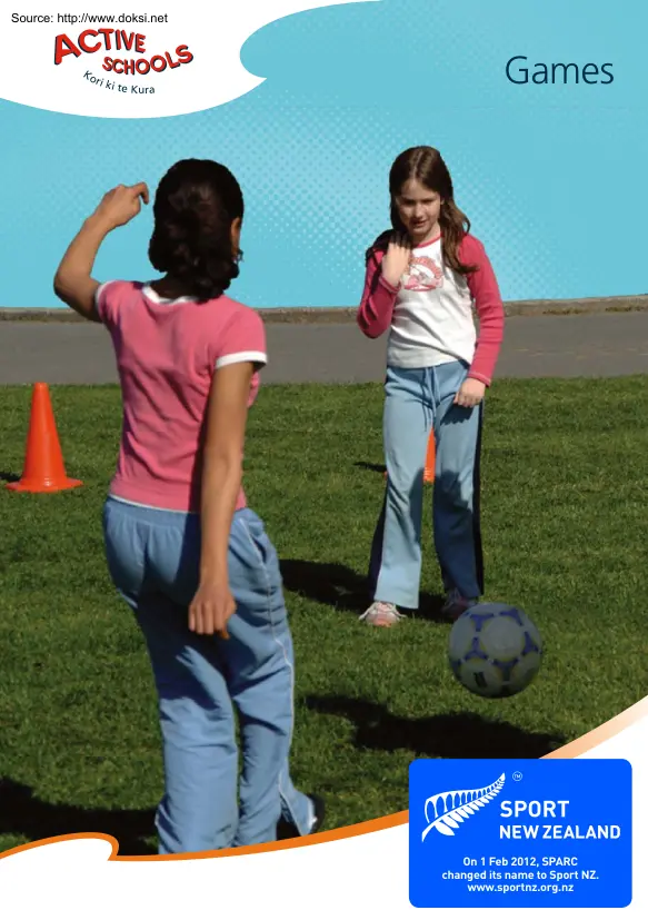 Active Schools, Games