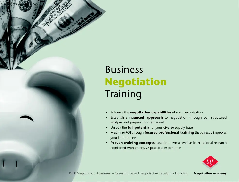Business Negotiation Training
