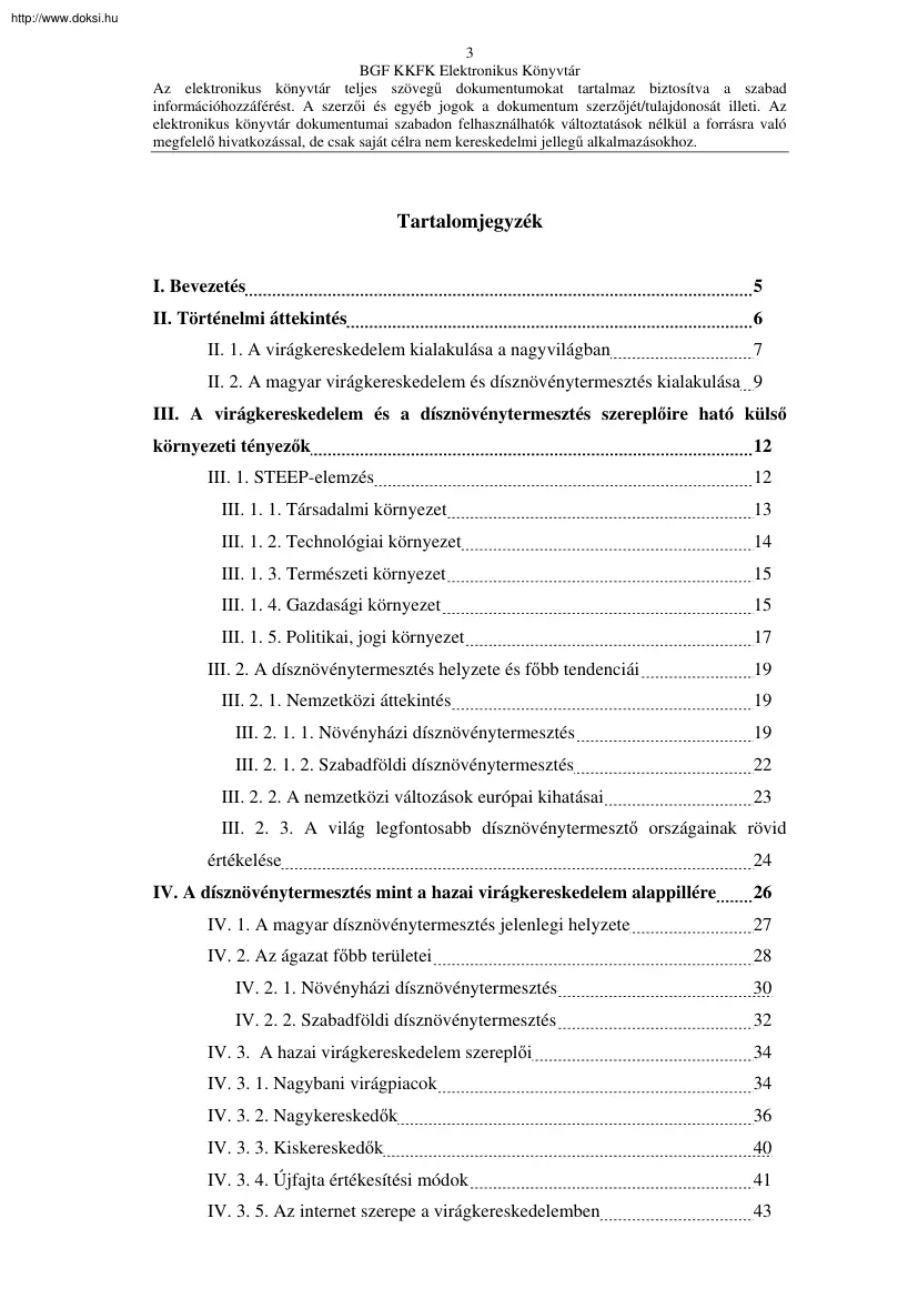 A virágkereskedelem és dísznövénytermesztés