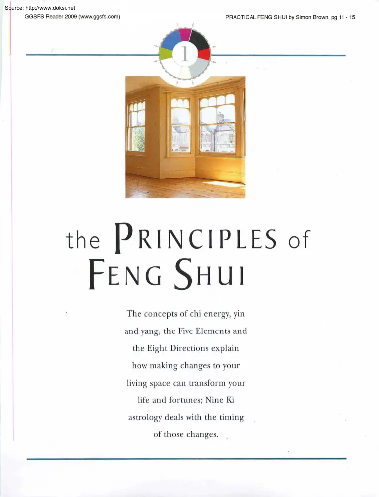 The Principles of Feng Shui