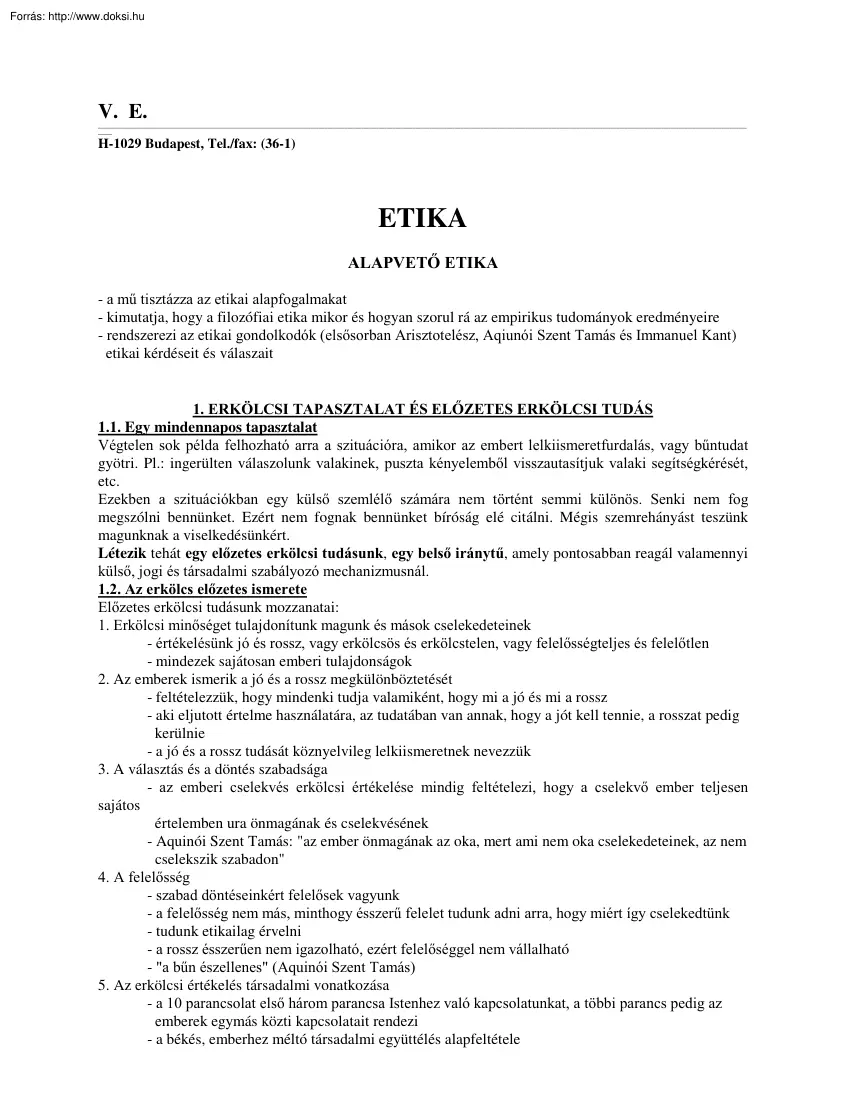 Alapvető etika