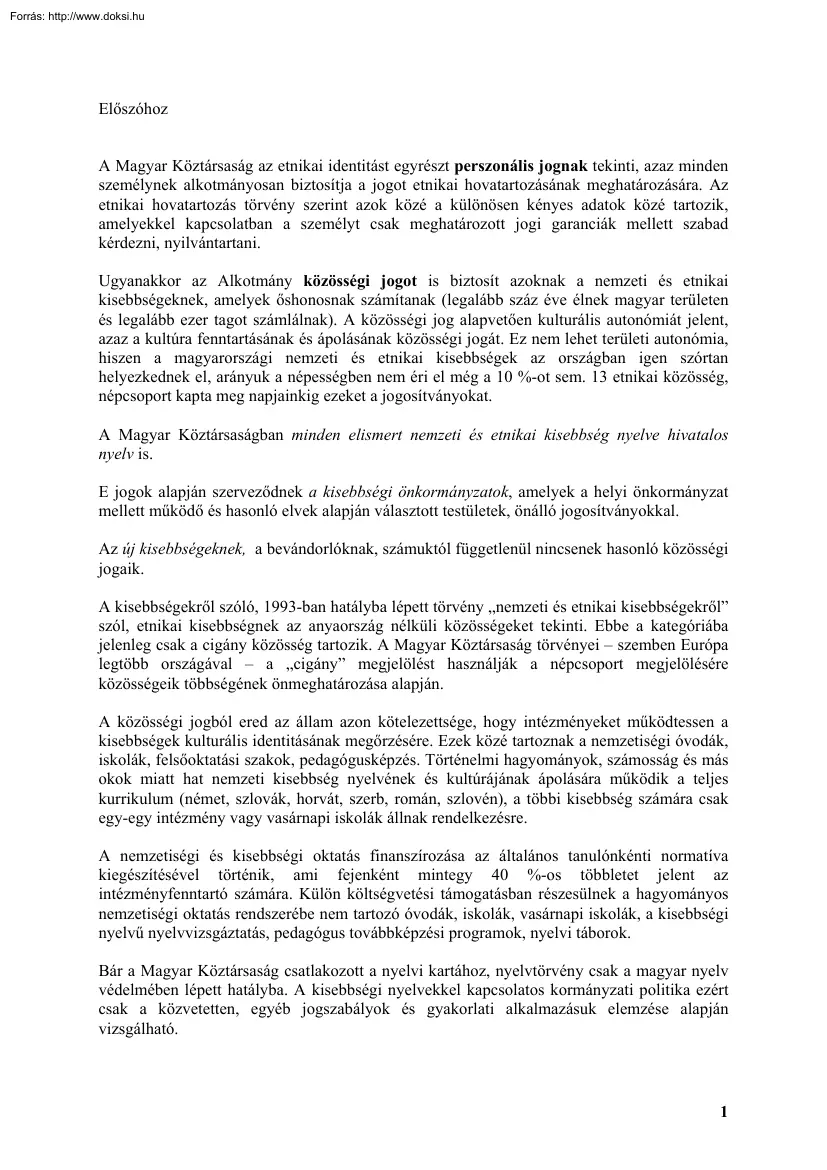 Forray R. Katalin - A cigány nyelvek oktatása, a cigány gyermek oktatása