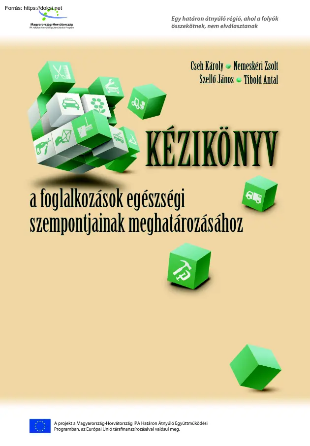 Kézikönyv a foglalkozások egészségi szempontjainak meghatározásához