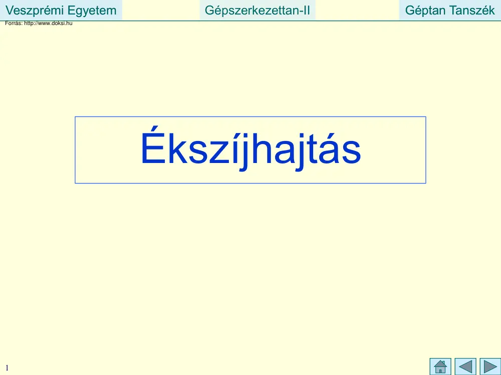 Ékszíjhajtás