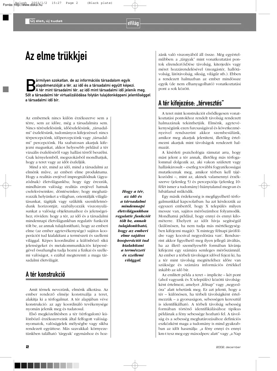 Balogh Gábor - Az elme trükkjei