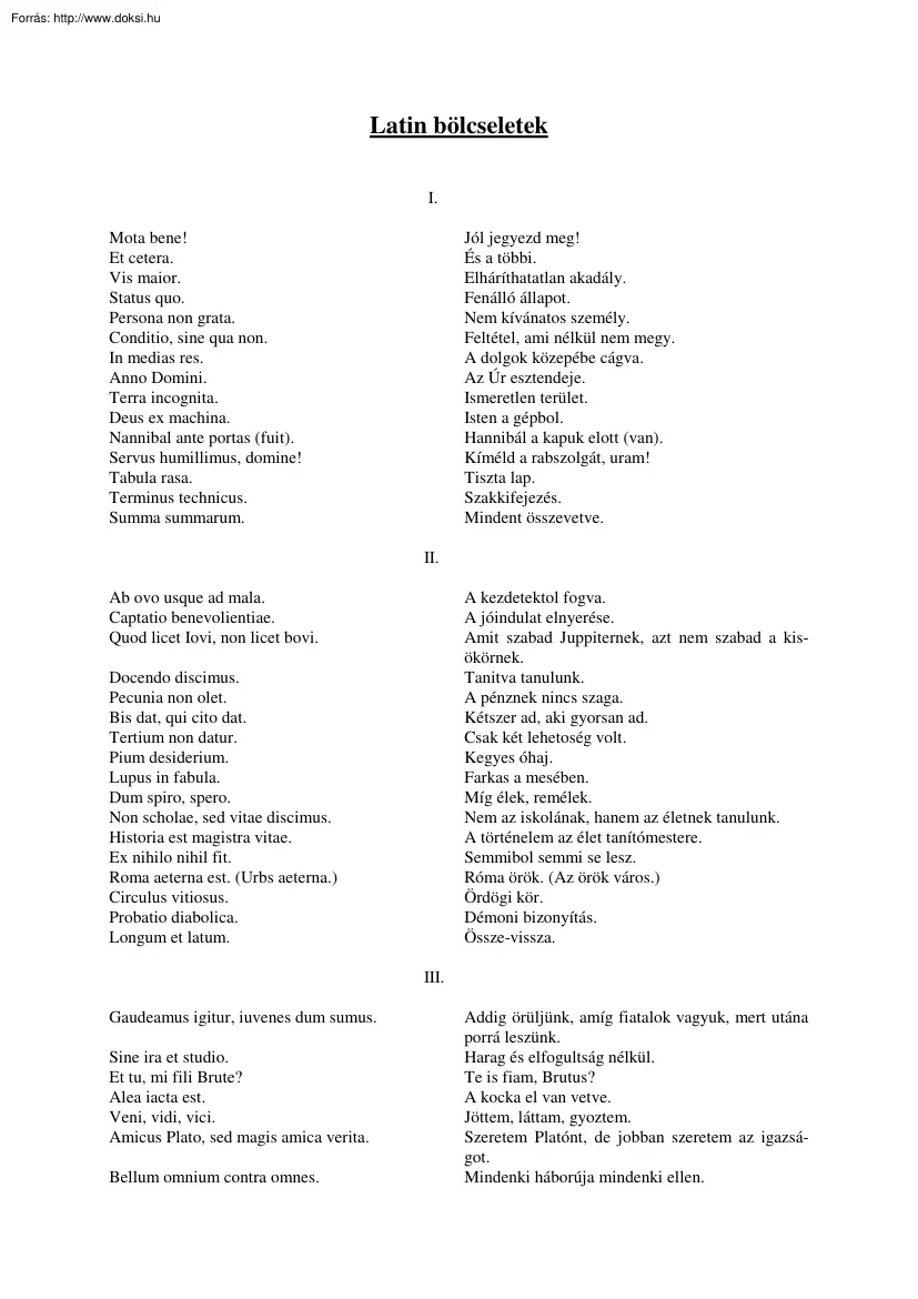 Latin bölcseletek