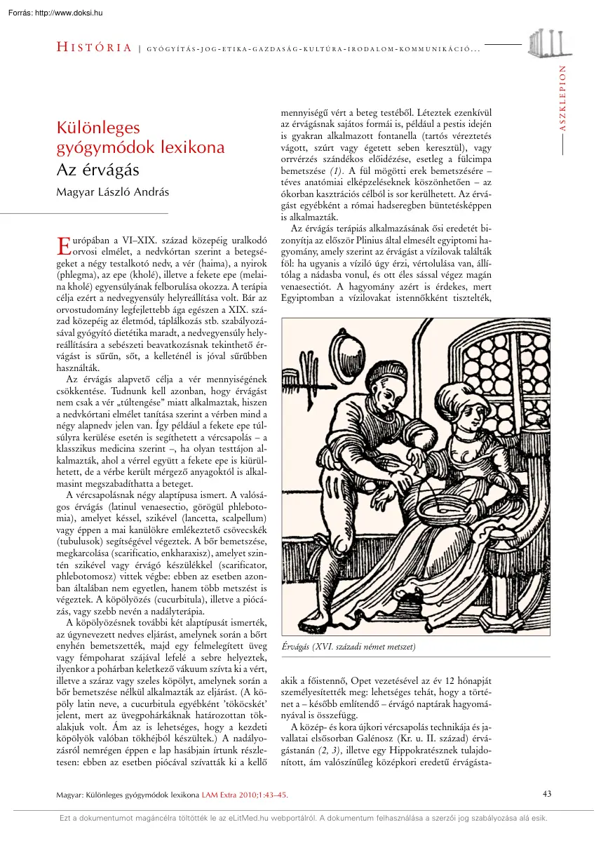 Magyar László András - Különleges gyógymódok lexikona