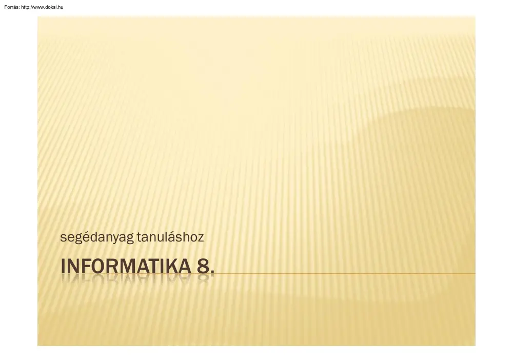 Informatika 8