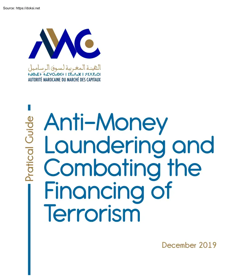 Anti Money Laundering and Combating the Financing of Terrorism