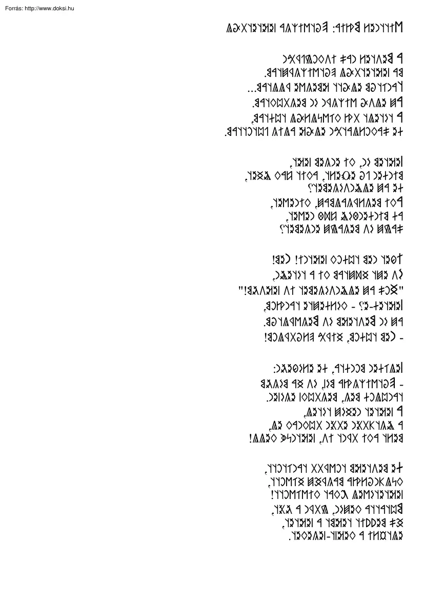 Wittner Mária - Pótvizsga szeretetből, rovásírással