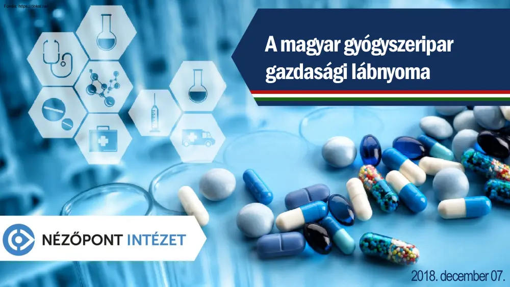 A magyar gyógyszeripar gazdasági lábnyoma