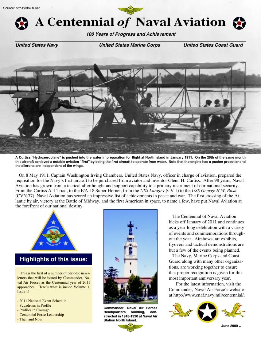A Centennial of Naval Aviation