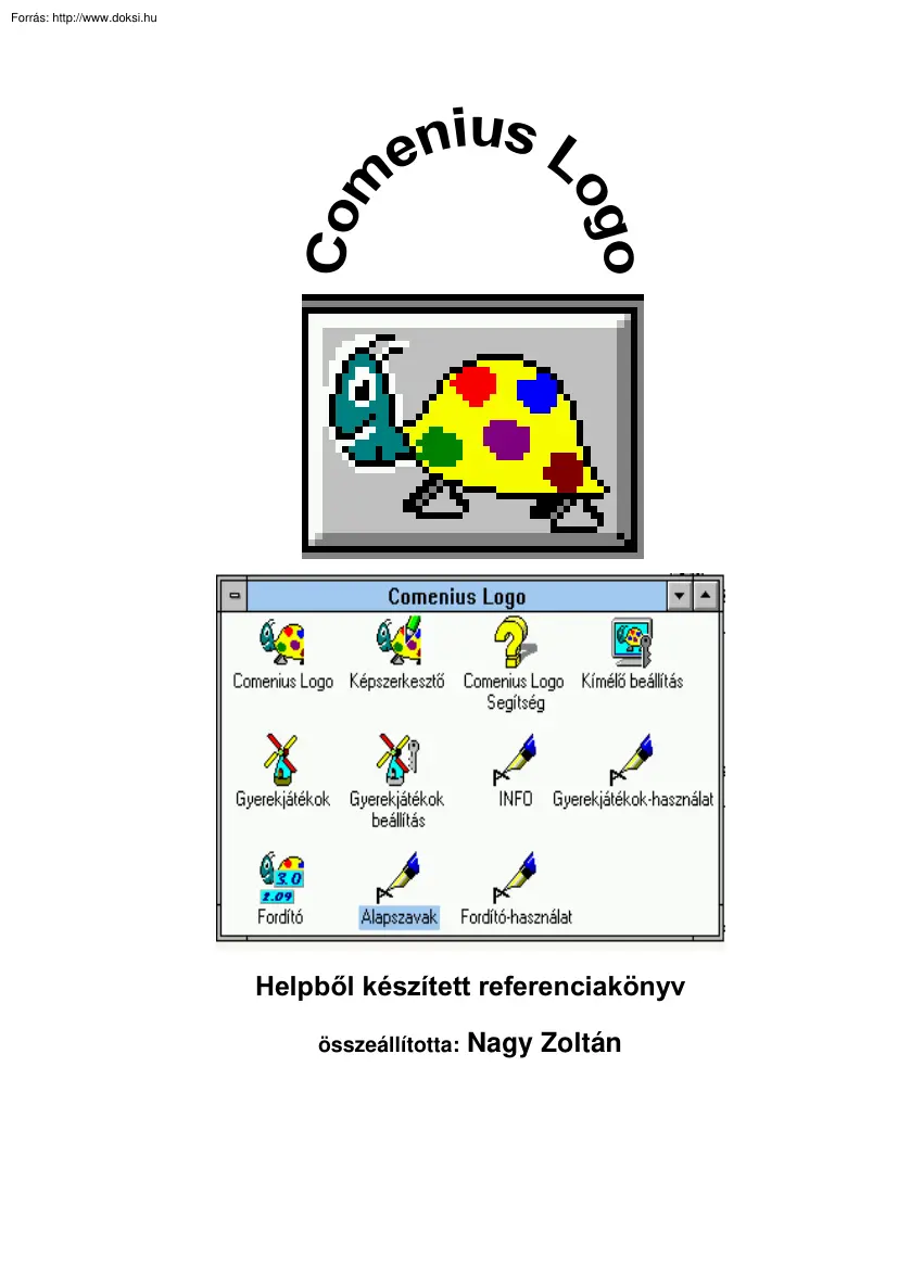 Nagy Zoltán - Comenius Logo referenciakönyv
