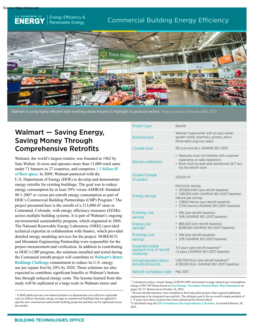Commercial Building Energy Efficiency