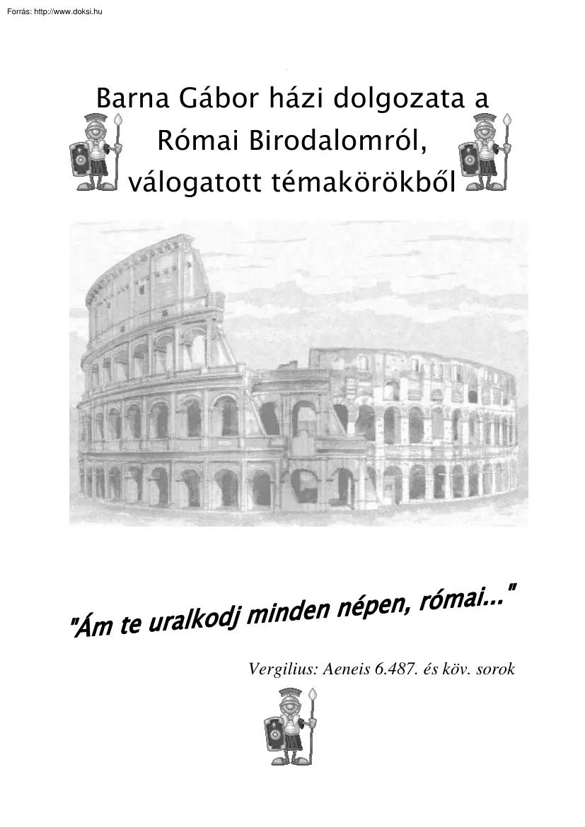 Barna Gábor - Római birodalom