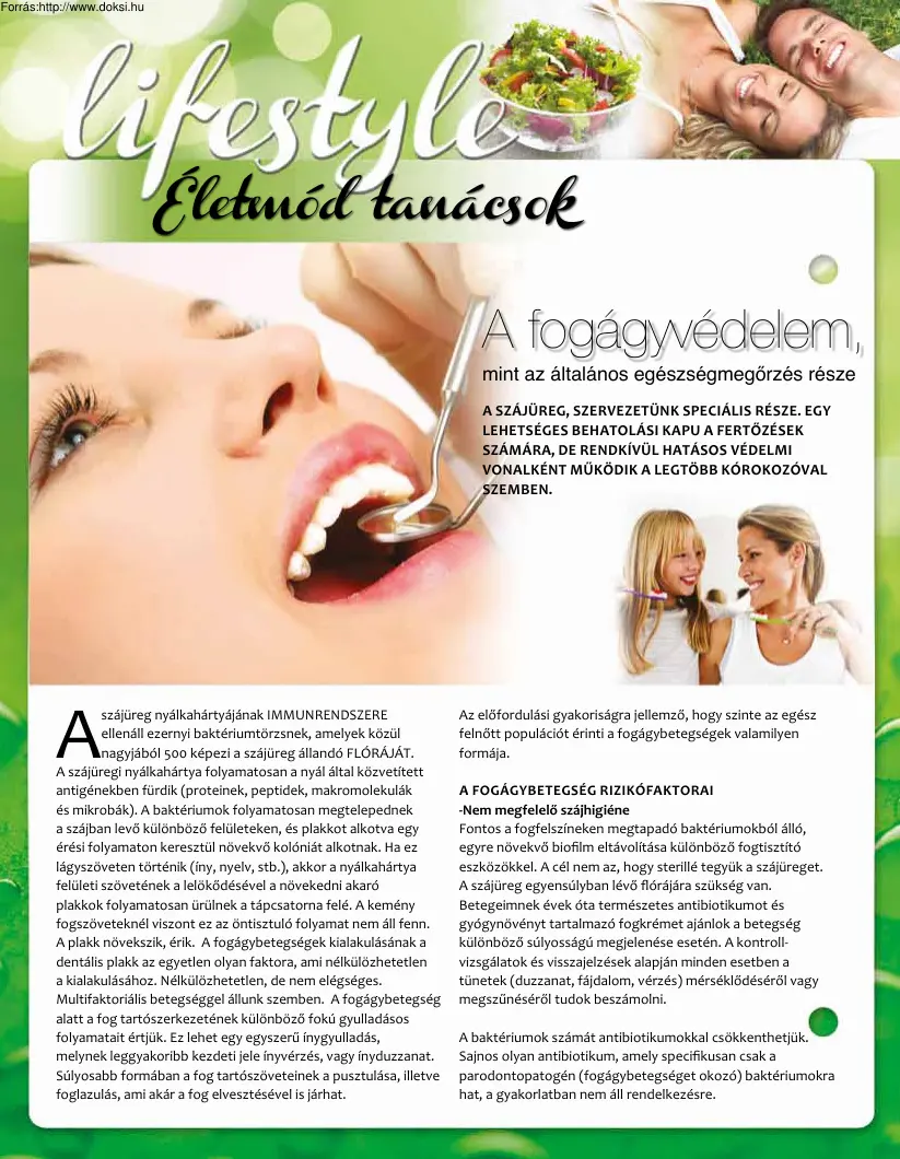 Dr. Szénai László - Fogágyvédelem