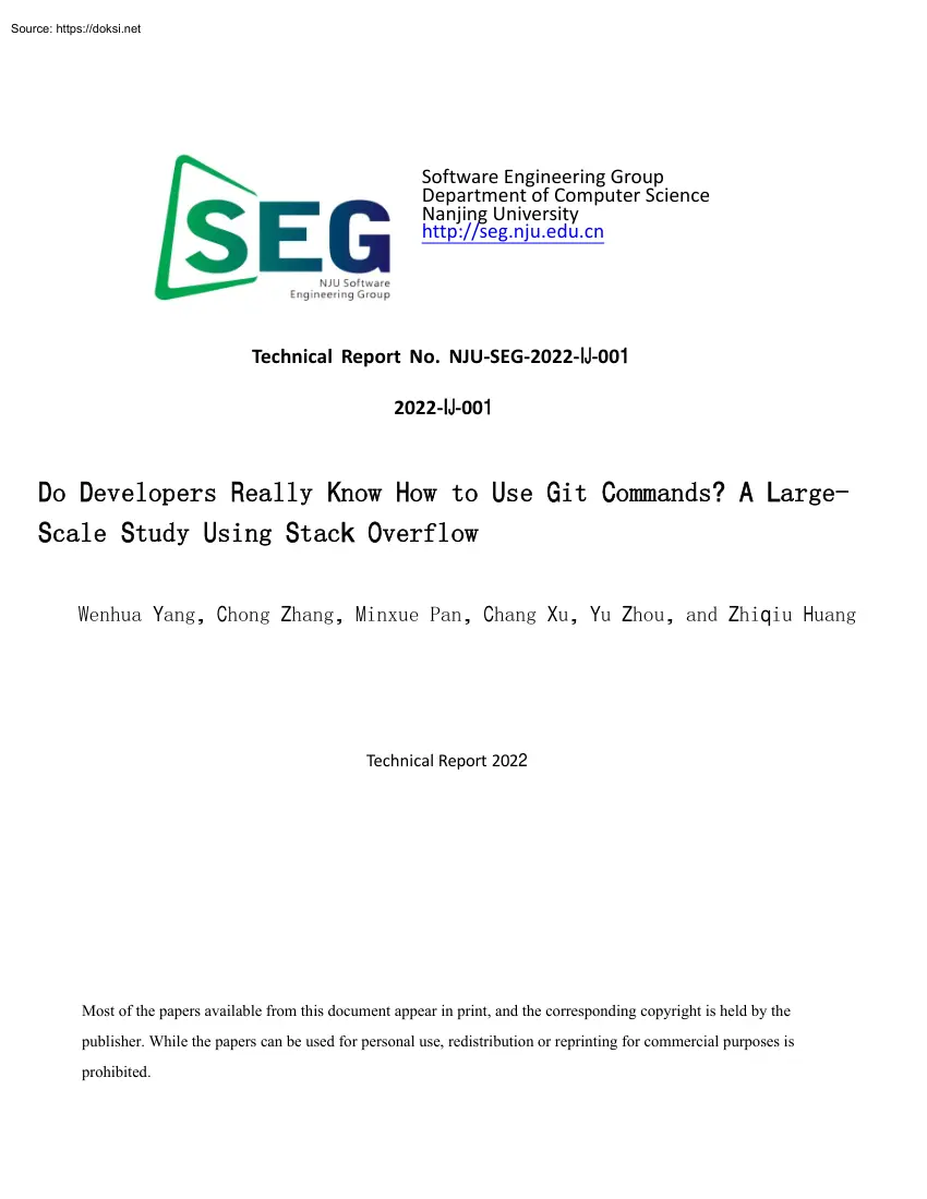 Do Developers Really Know How to Use Git Commands? A Large-Scale Study Using Stack Overflow
