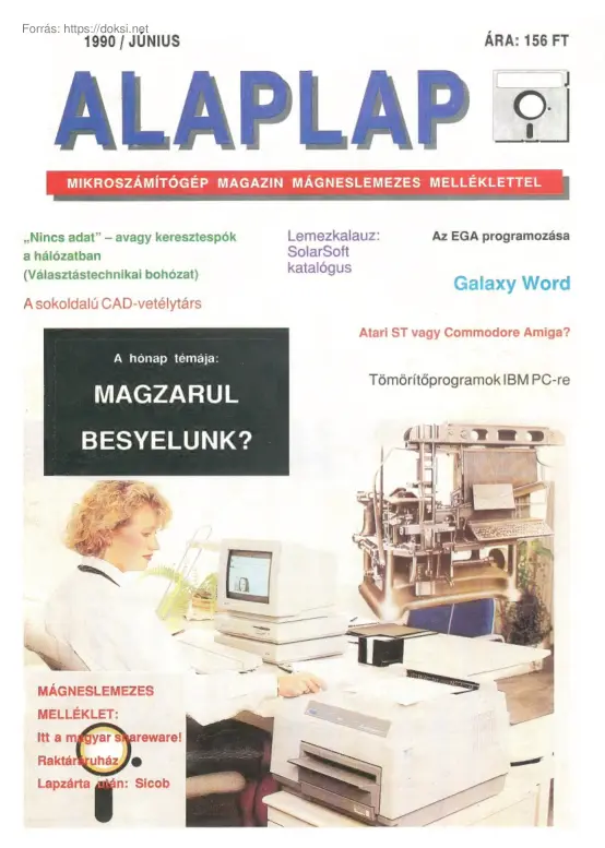 Új alaplap magazin, 1990-06