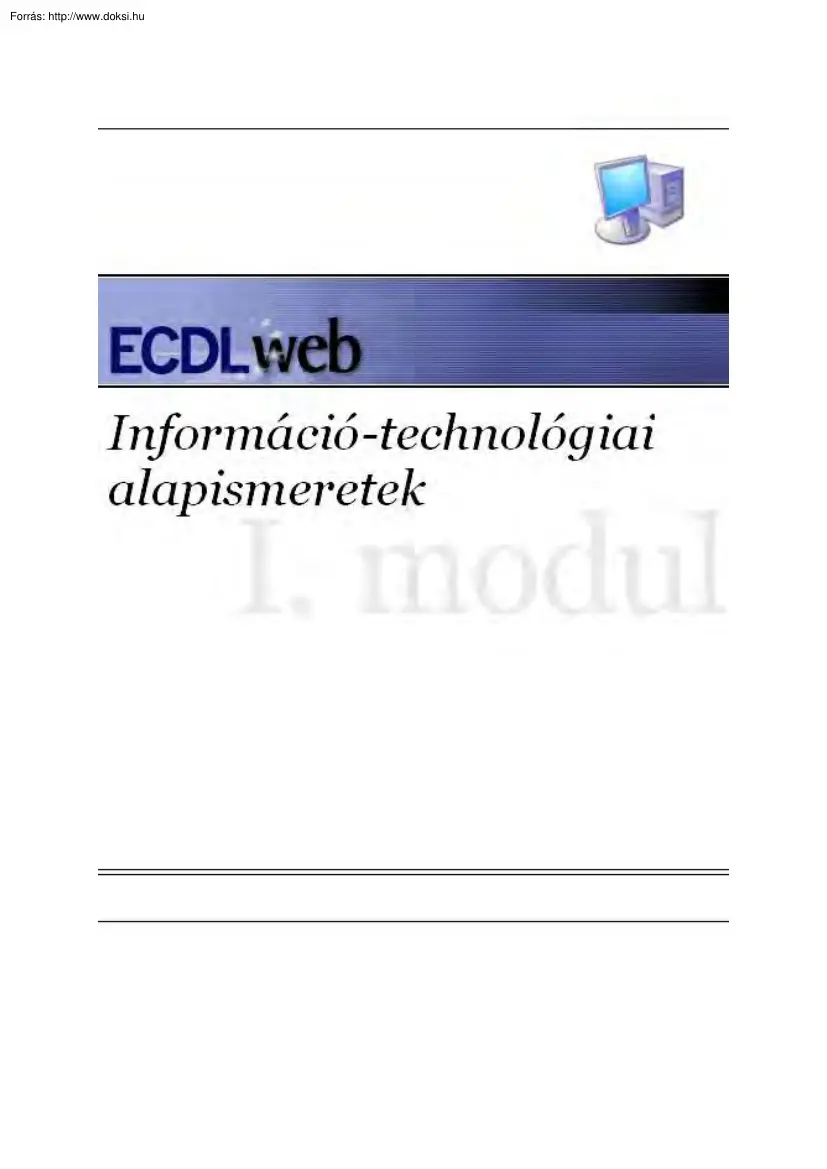 Információ-technológiai alapismeretek