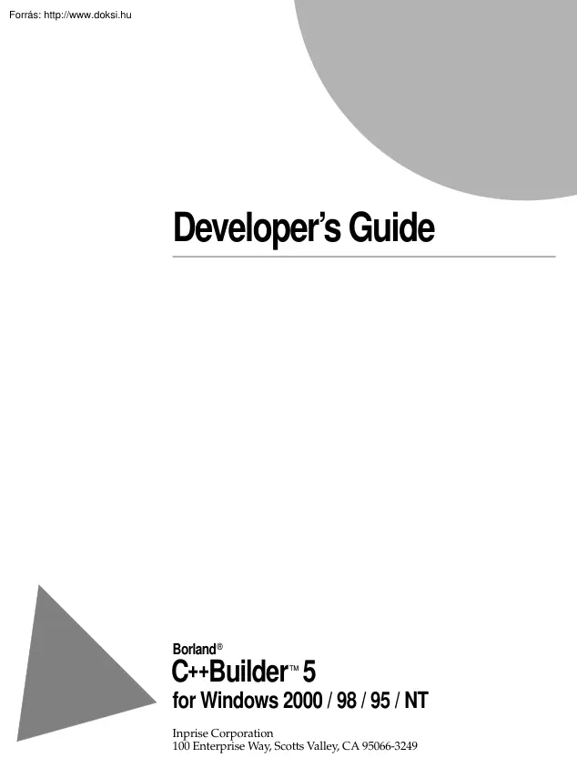 Borland C++ Builder 5 Developers Guide