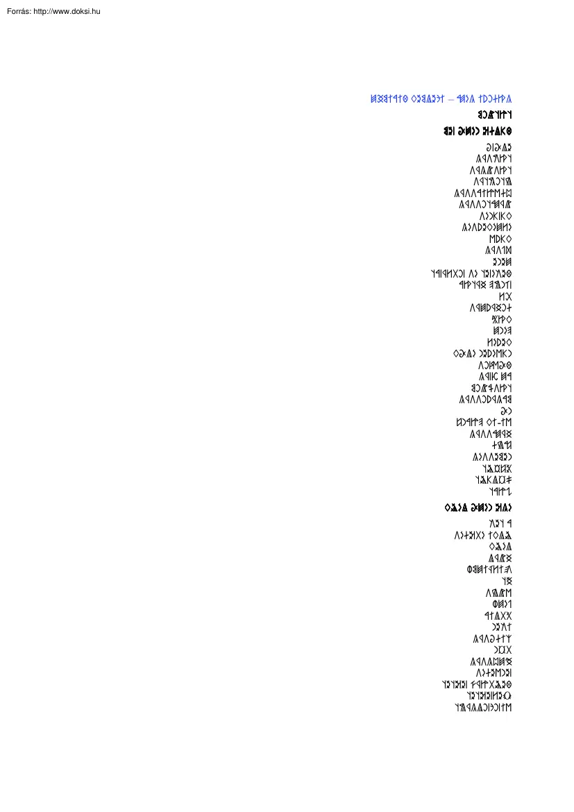 Gárdonyi Géza - Intelmek fiamhoz, rovásírással