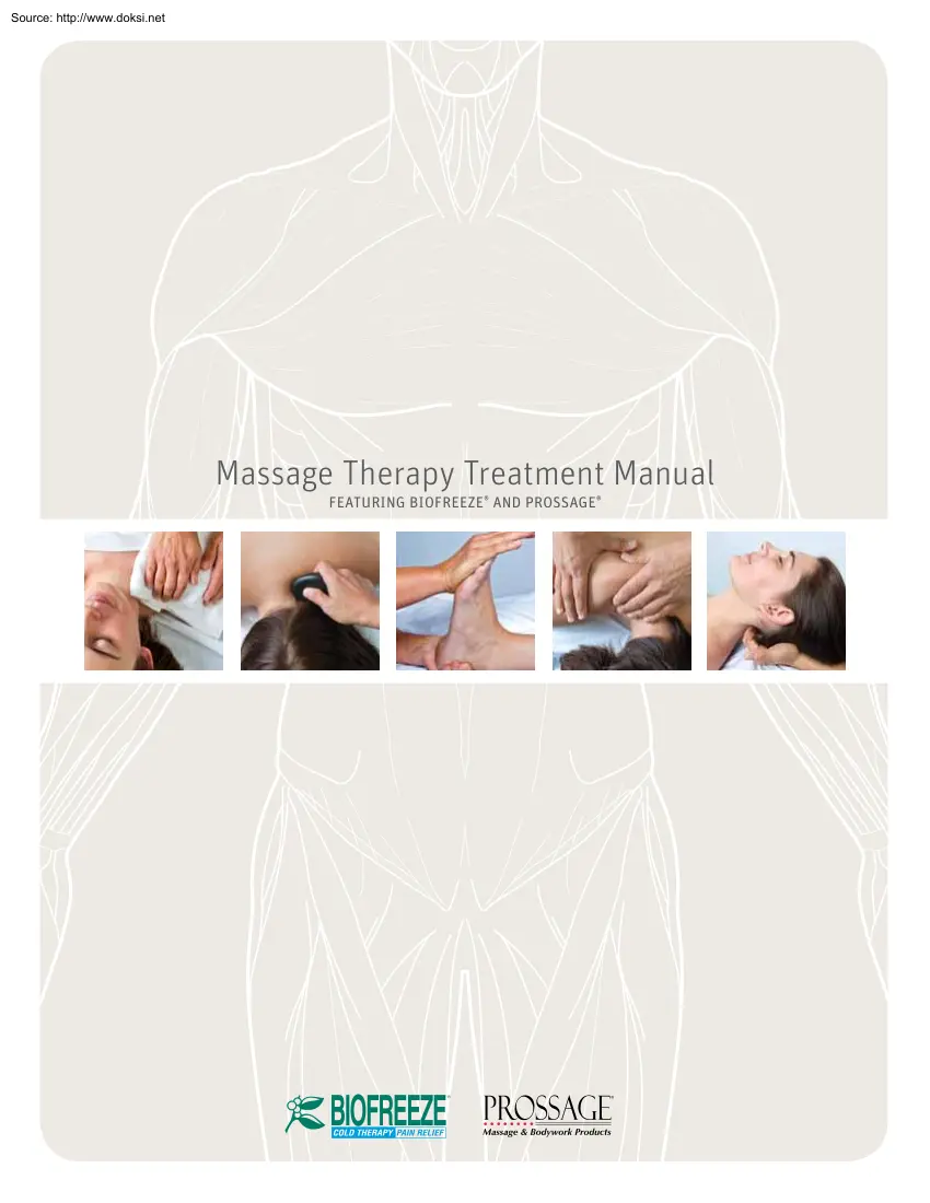 Massage Therapy Treatment Manual