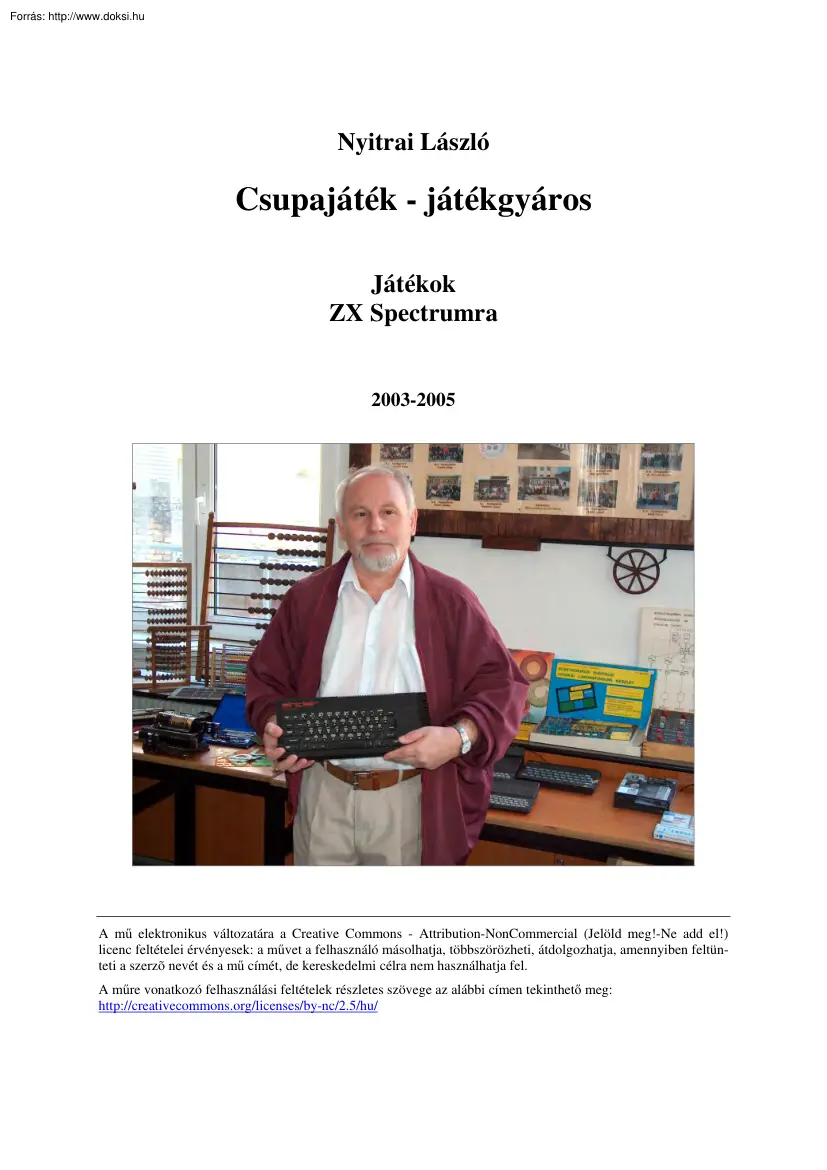 Nyitrai László - Játékok ZX Spectrumra