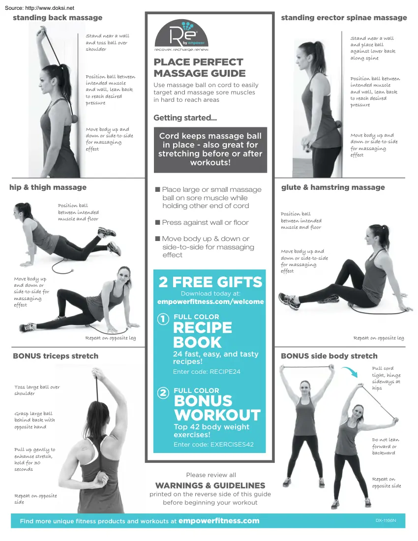 Perfect Massage Guide, Use Massage Ball