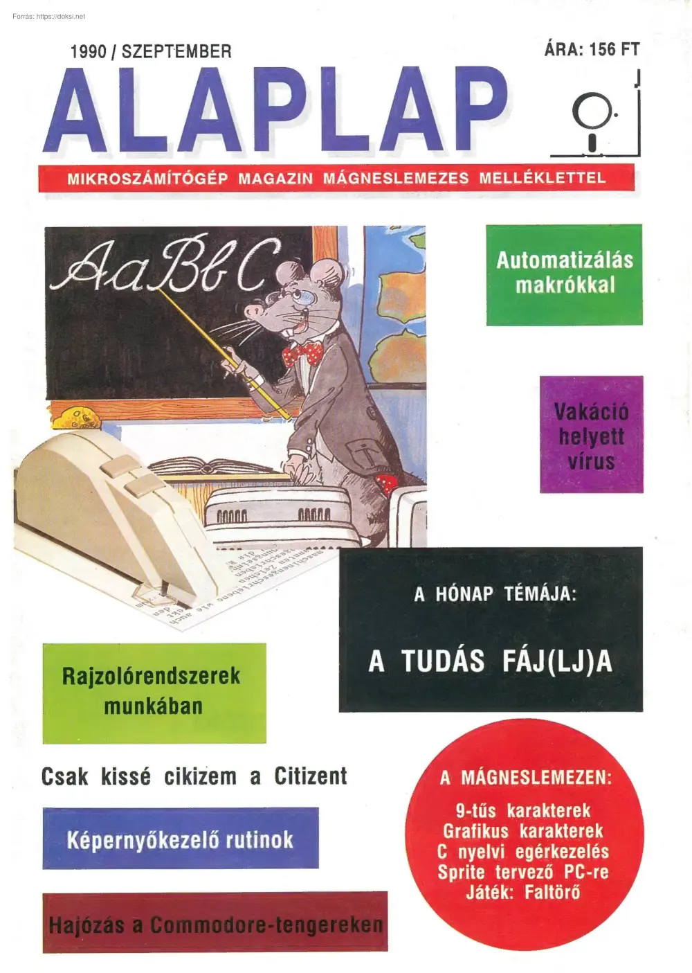 Új alaplap magazin, 1990-08