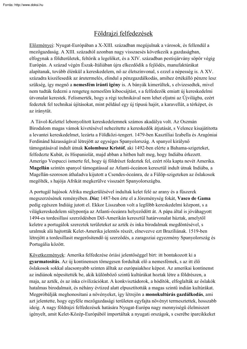 Műveltségi vizsga tételek, 2010