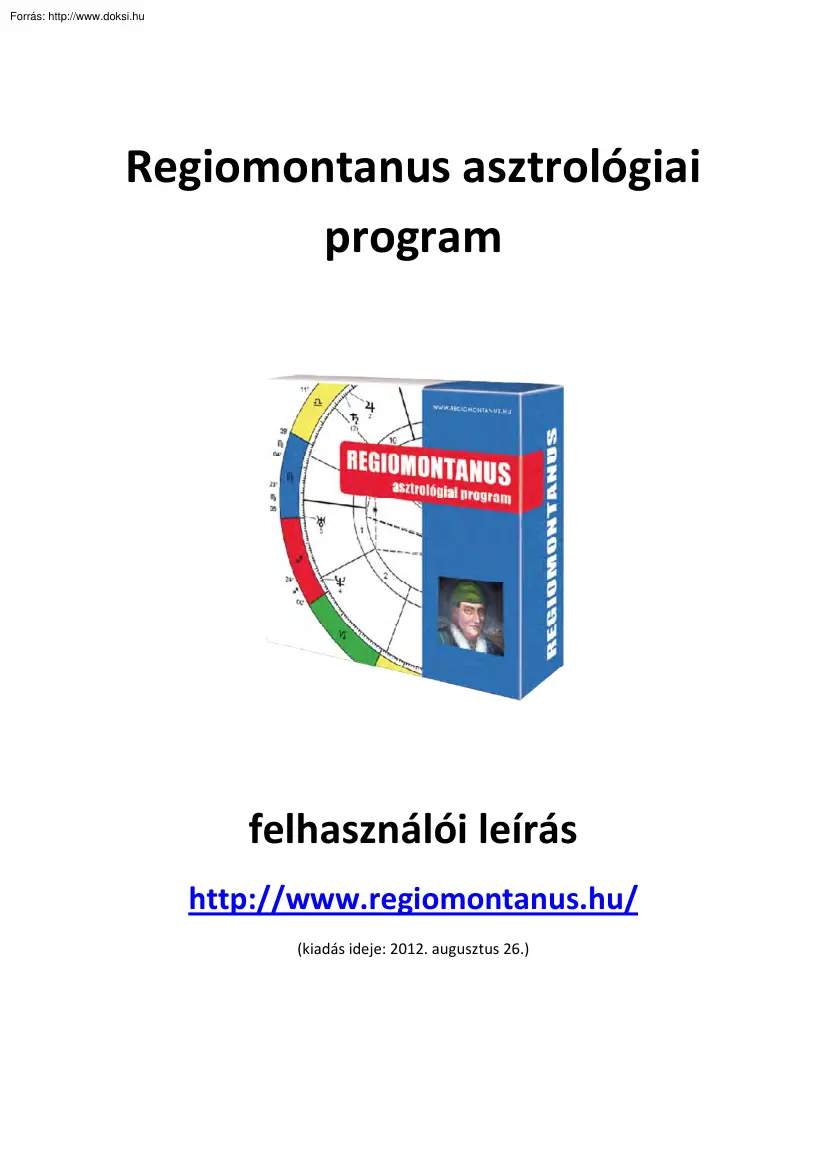 Regiomontanus asztrológiai program