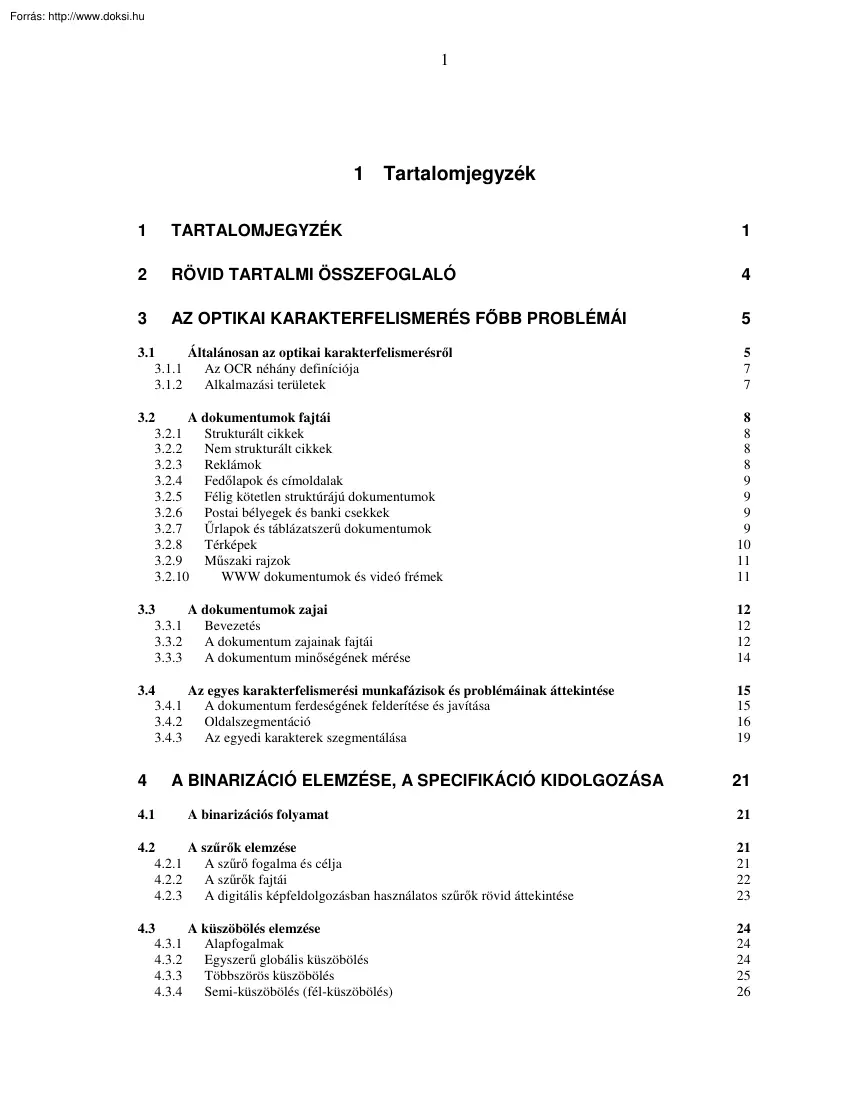 Optikai karakterfelismerés